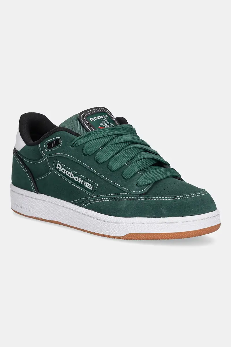 sneakers in camoscio CLUB C BULC CLN colore verde 100209035