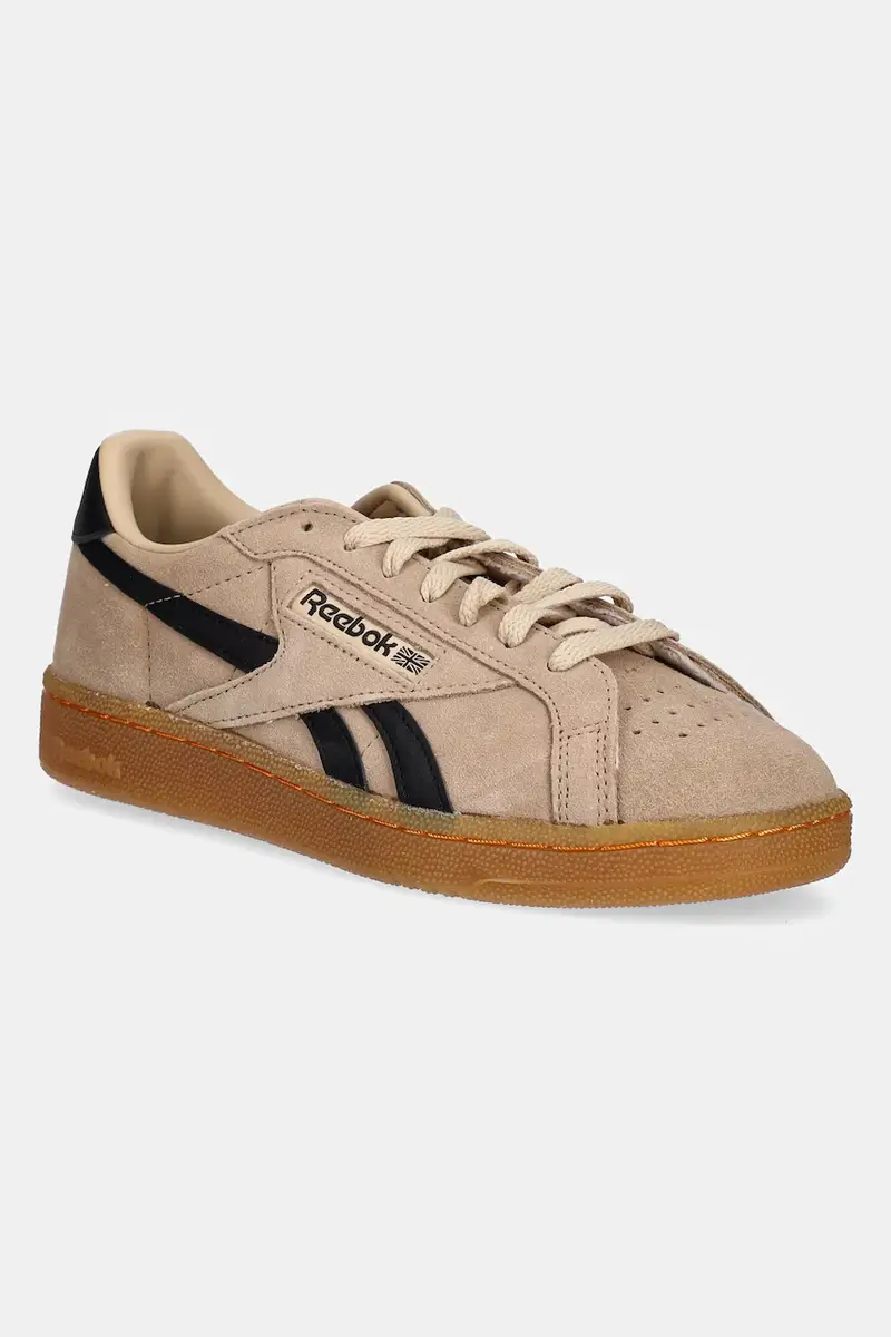 sneakers in camoscio CLUB C GROUNDS UK colore beige 100229643