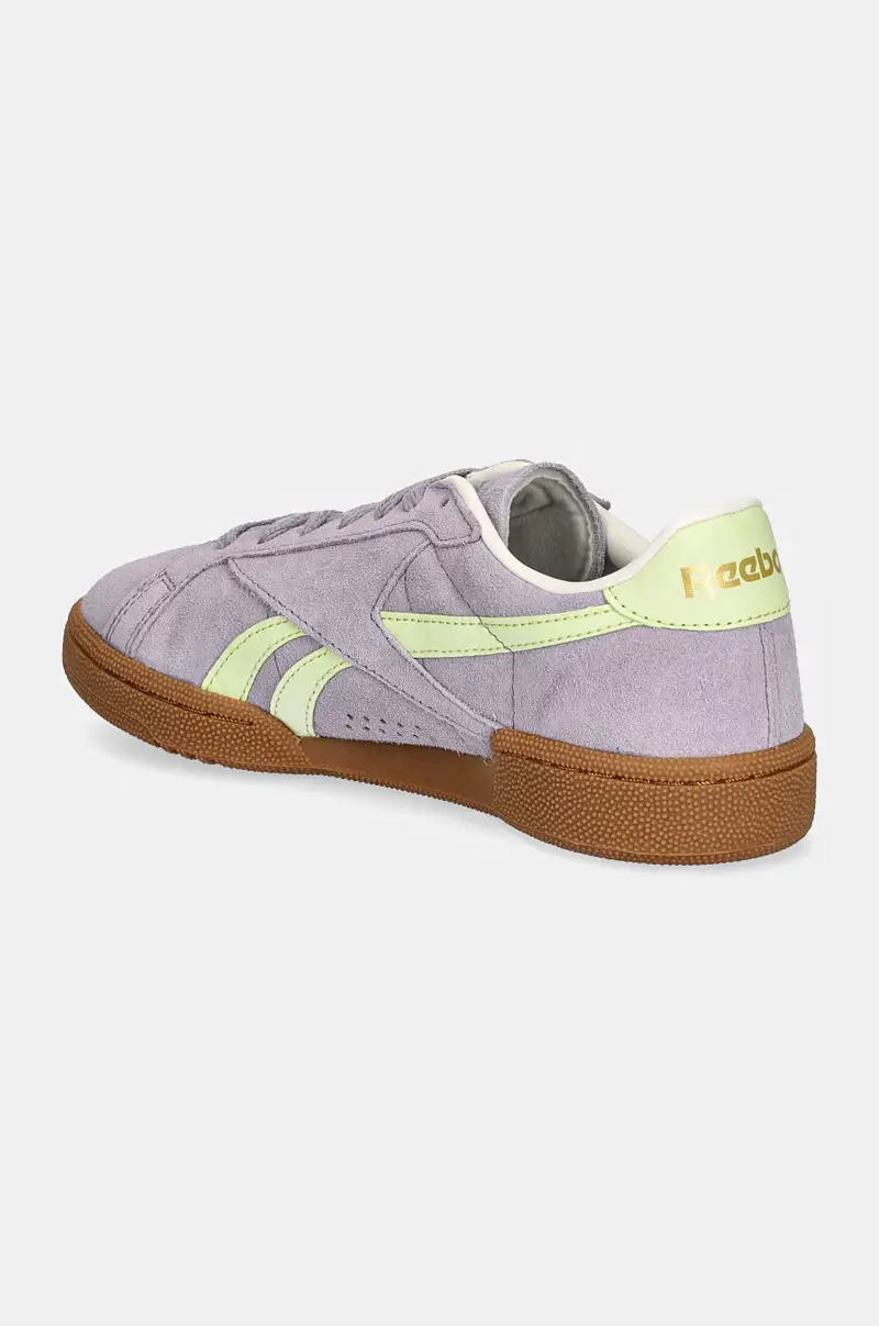 sneakers in camoscio Club C Grounds Uk colore violetto 100207963 miniatura 3