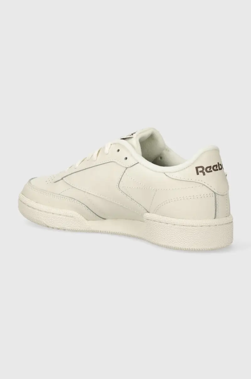 sneakers in pelle Club C 85 colore beige 100074237 miniatura 3