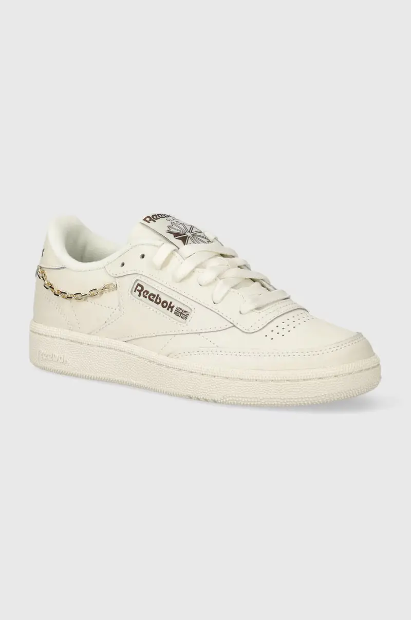 sneakers in pelle Club C 85 colore beige 100074237