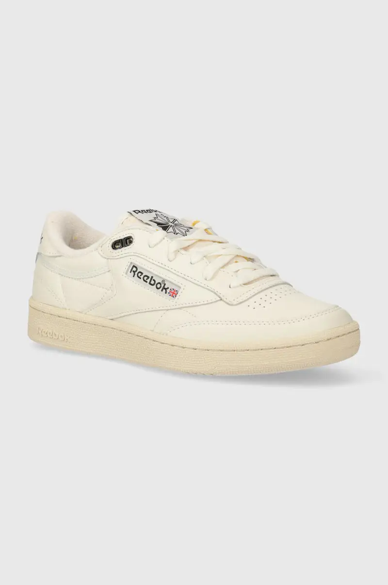 sneakers in pelle Club C 85 Vintage colore beige 100033000