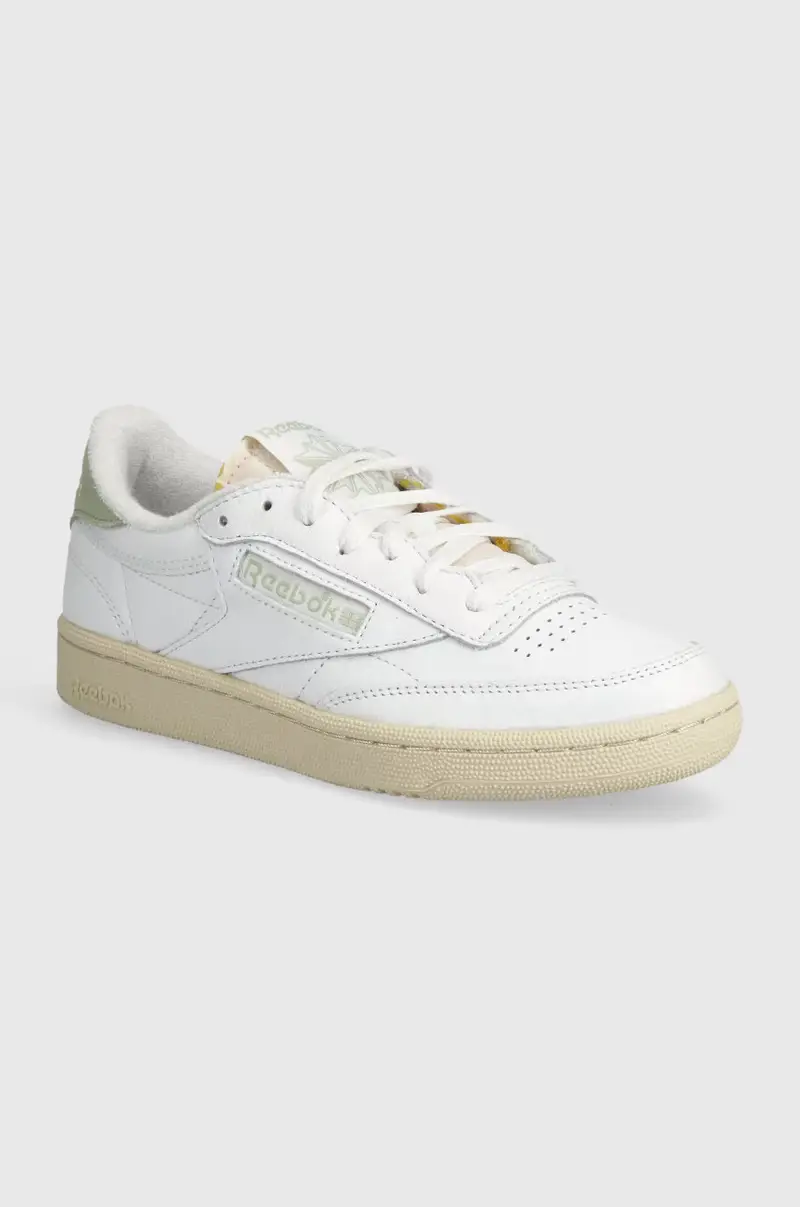 sneakers in pelle Club C 85 Vintage colore bianco 100074232