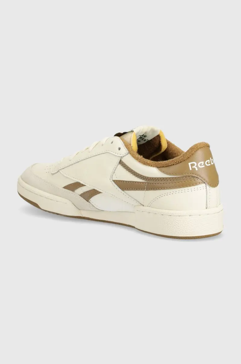 sneakers in pelle Club C colore beige 100205044 miniatura 3