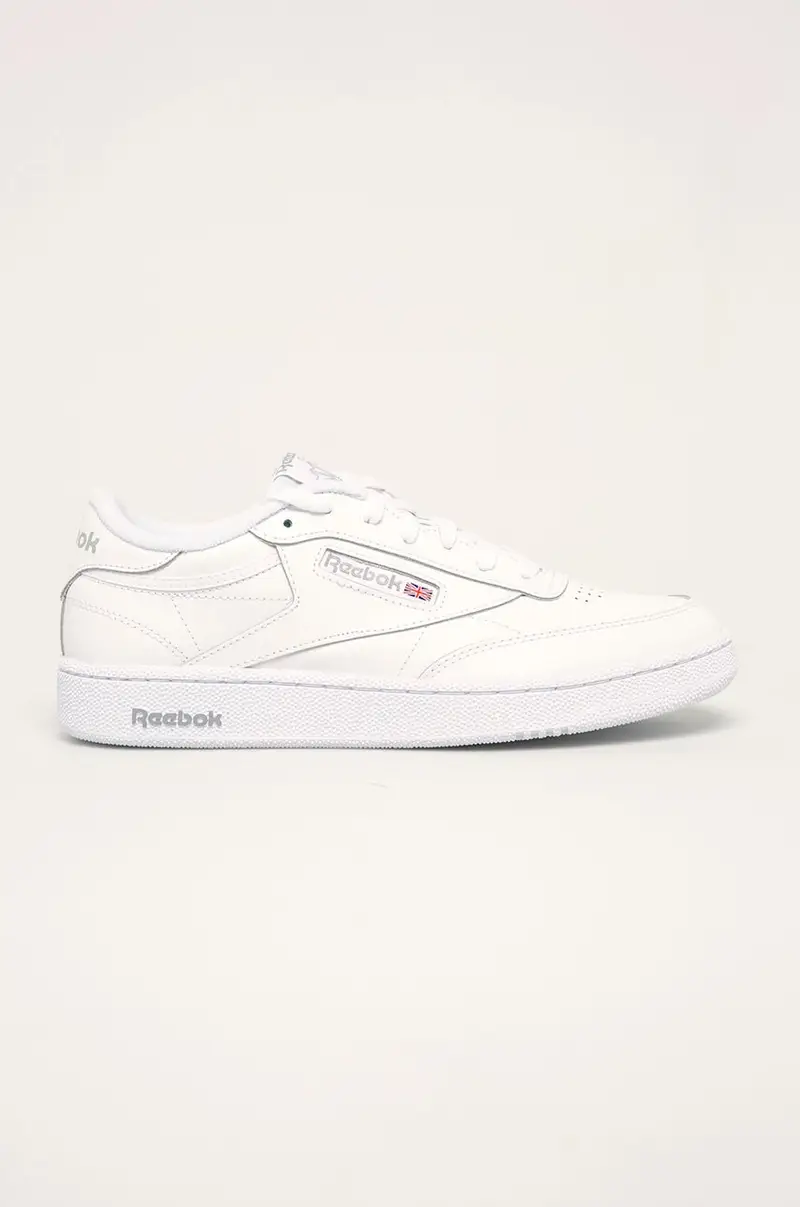 sneakers in pelle colore bianco