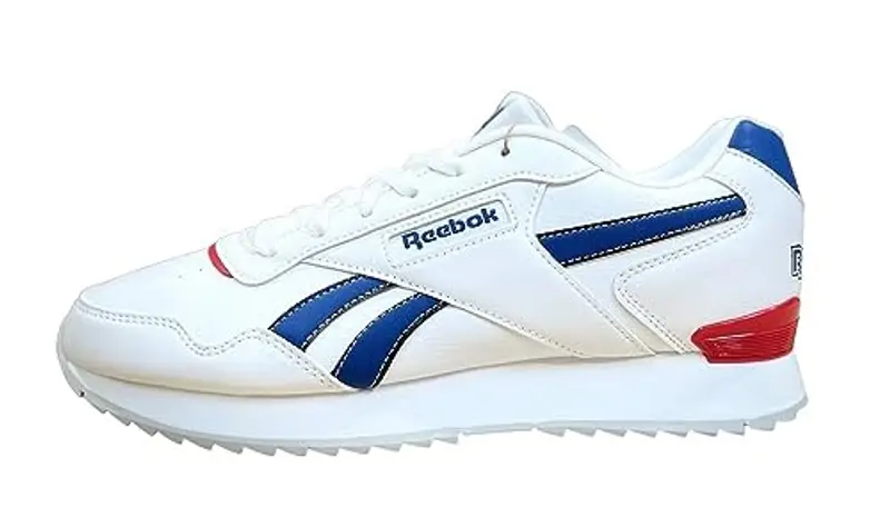 Reebok Glide Ripple Clip, Sneaker Unisex-Adulto, Ftwr Bianco Pure Grey 2 Vector Blu, 36 1/3 EU miniatura 2