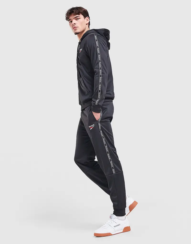 Latham Poly Track Pants, nero