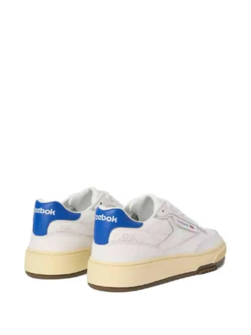 Sneakers club c ltd bianca dettagli bluette miniatura 2