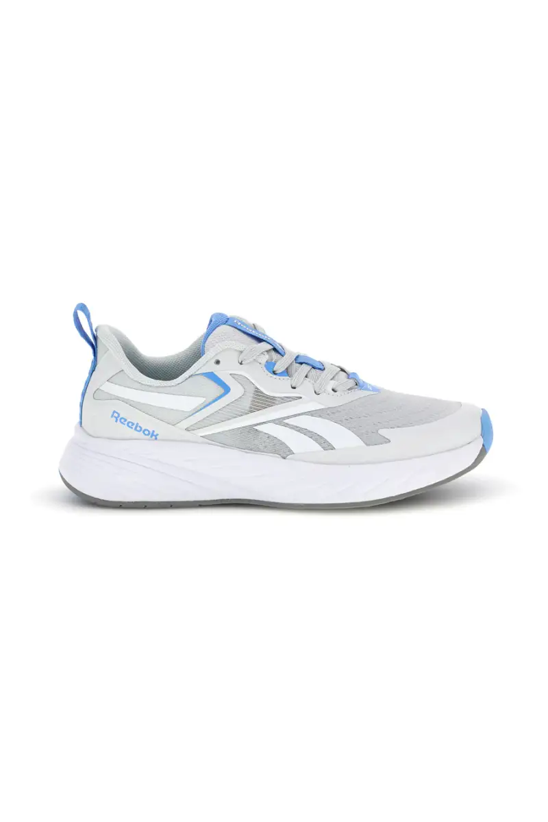 Scarpe da running grigio in tessuto traspirante con dettagli azzurro Reebok Verse [GRIGIO]