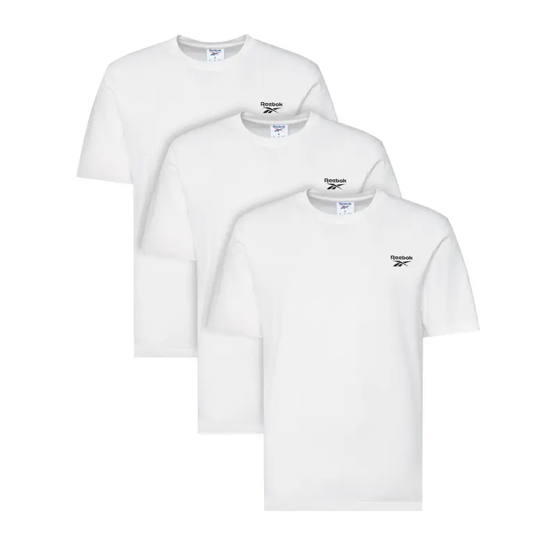 Set di 3 T-shirt Woodrow RK25189CCM Bianco Regular Fit