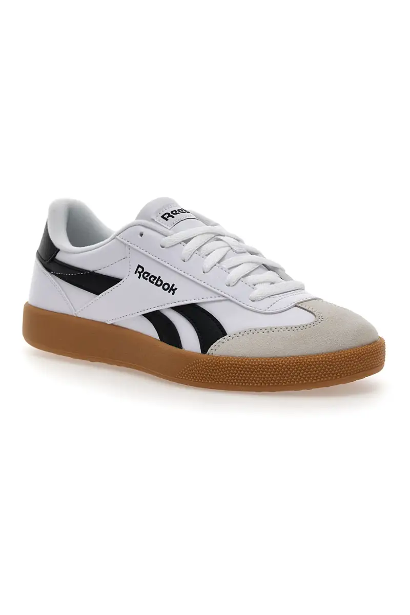 Sneakers bianche con logo nero REEBOK SMASH EDGE S [BIANCO] miniatura 2