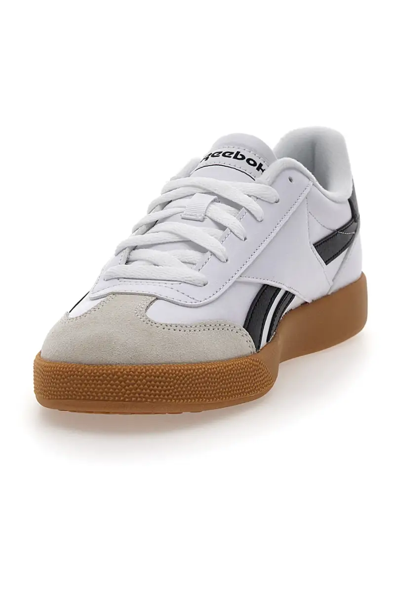 Sneakers bianche con logo nero REEBOK SMASH EDGE S [BIANCO] miniatura 3