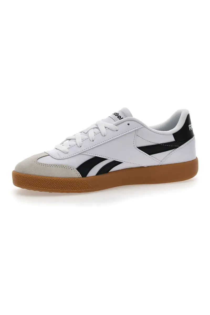 Sneakers bianche con logo nero REEBOK SMASH EDGE S [BIANCO] miniatura 4