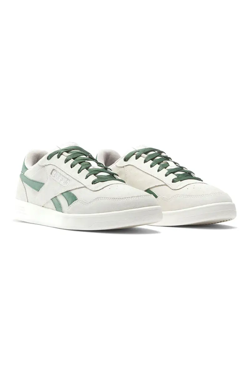 Sneakers Bianche e Verdi Reebok Court Advance [VERDE] miniatura 2