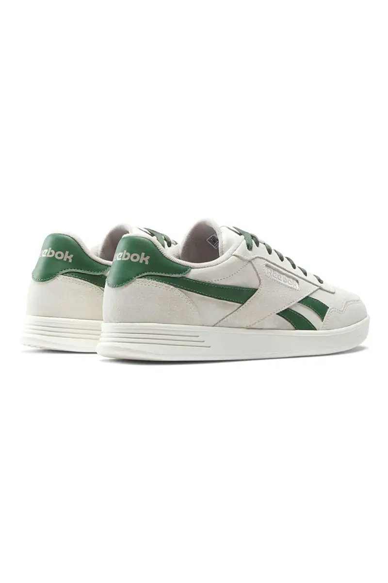 Sneakers Bianche e Verdi Reebok Court Advance [VERDE] miniatura 3