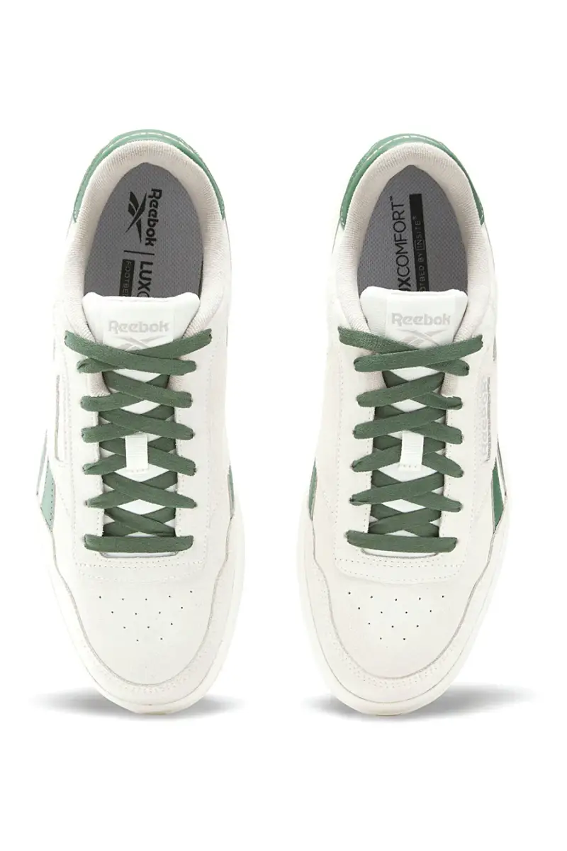 Sneakers Bianche e Verdi Reebok Court Advance [VERDE] miniatura 5