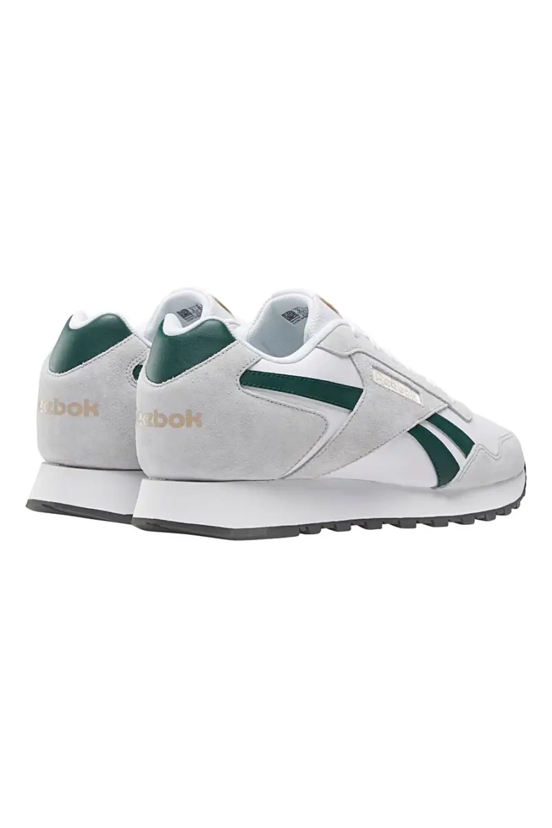 Sneakers Bianche e Verdi Reebok Glide [BIANCO] miniatura 3