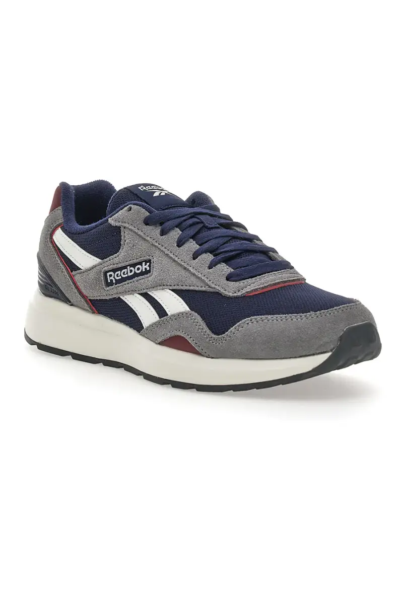 Sneakers Blu e Grigie Con Luxcomfort Reebok GL1100 [NAVY] miniatura 2