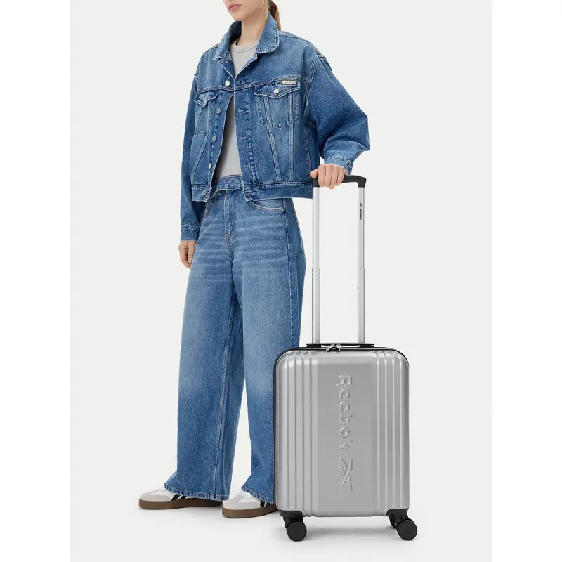 Valigia da cabina Reebok CEOWB-RBK-WAL-003-07-CCC-S Argento