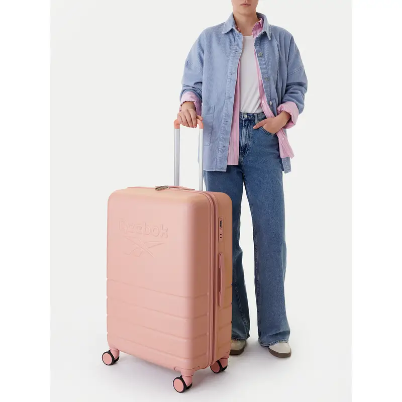 Valigia grande Reebok CEO-RBK-WAL-011-L Rosa