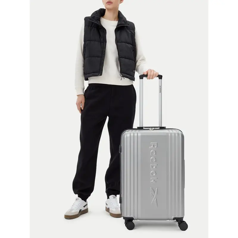 Valigia media Reebok CEOWB-RBK-WAL-003-07-CCC-M Argento