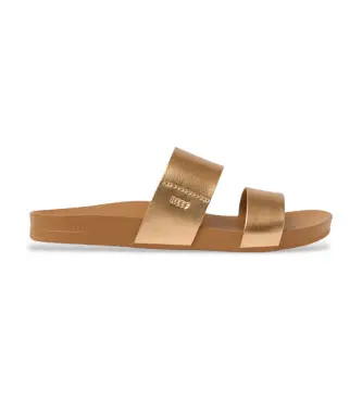 per donna CJ9014 Sandali Cushion Vista color bronzo tramonto (36), Oro, Basso, Nessuno, Casual, Beachwear