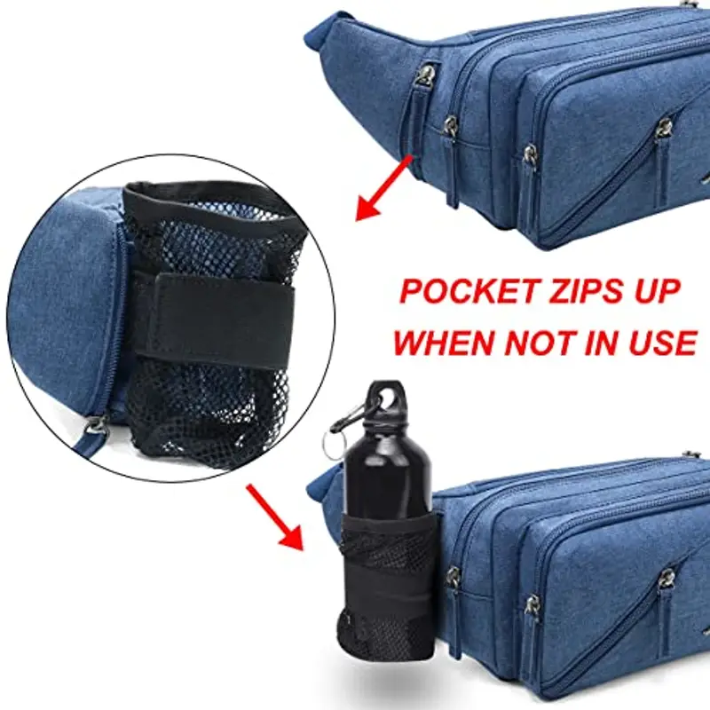 REETEE Marsupio Uomo Blu 1962688 miniatura 2