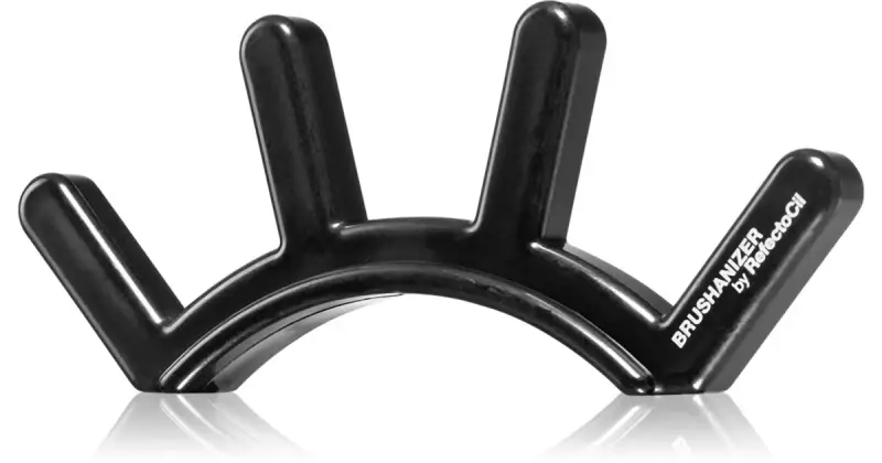 supporto per pennelli cosmetici