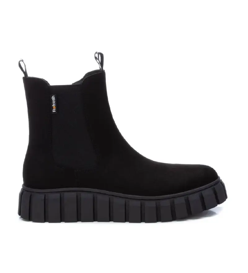 per donna 17024902-NEGRO Stivaletti 170249 neri (37), Nero, Basso, 1 a 3 cm, Cerniera, Casual Pelle