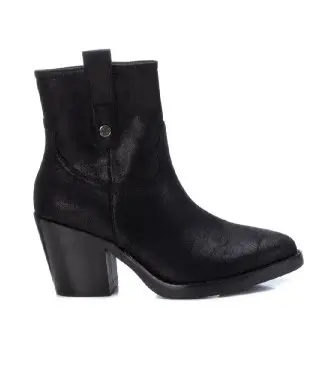per donna 17148802-NEGRO Stivaletti 171488 neri (36), Nero, 3 a 5cm, Cerniera, Casual