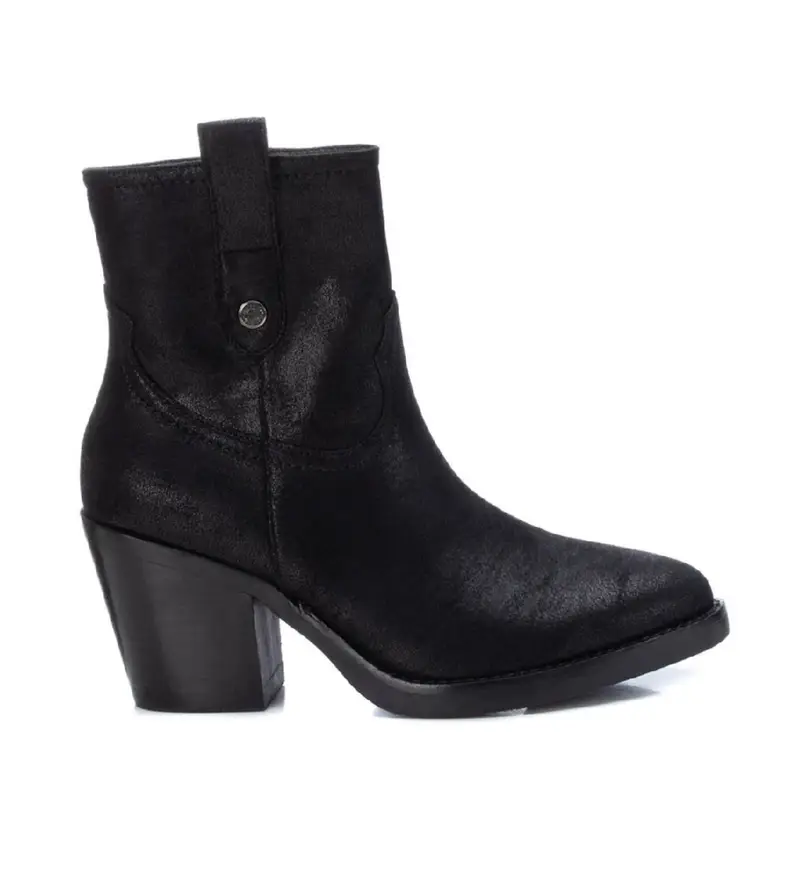 per donna 17148802-NEGRO Stivaletti 171488 neri (37), Nero, 3 a 5cm, Cerniera, Casual