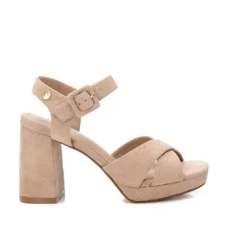 per donna 17258207-ORO Sandali in pelle 172582 oro (37), 8 a 10cm, Camoscio, Fibbia, Casual, Da sera