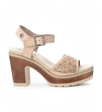 per donna 17278102-BEIGE Sandali 172781 beige (37), 8 a 10cm, Casual