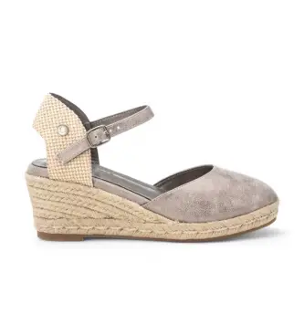 per donna 17285902-PLOMO Espadrillas 172859 grigio (37), 5 a 8cm, Fibbia, Casual