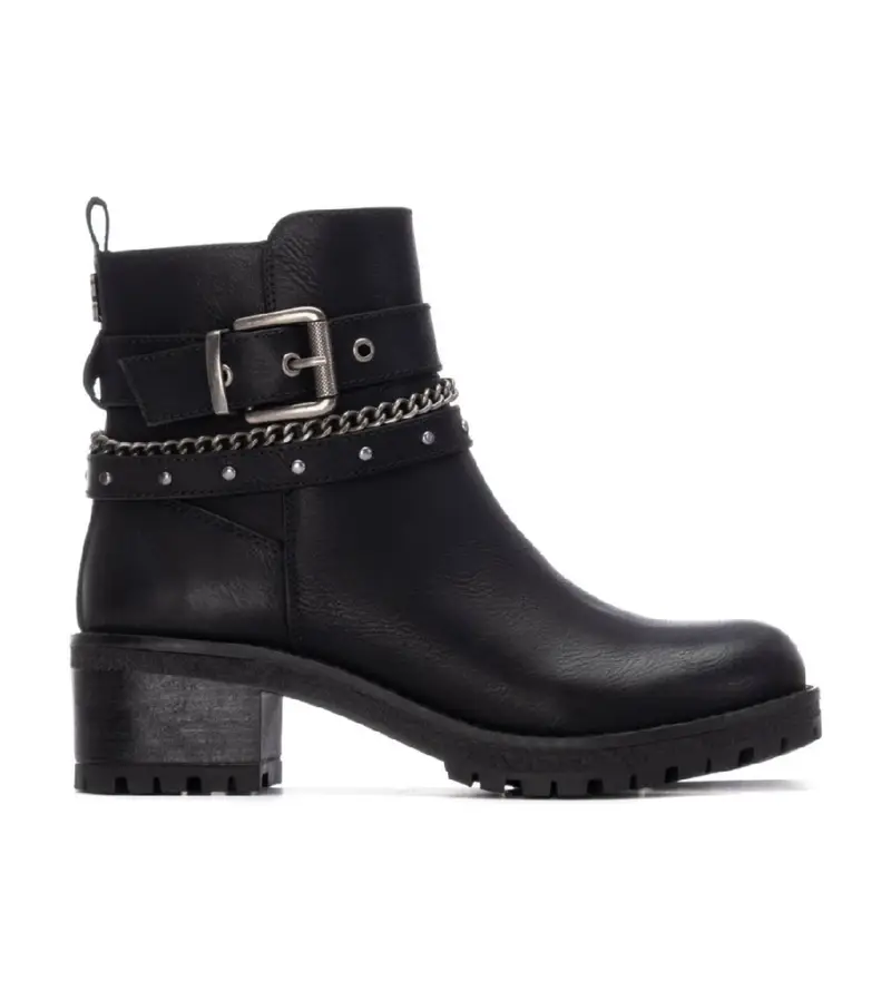 per donna. 17291803-NEGRO Stivaletti 172918 neri (37), Nero, 3 a 5cm, Cerniera, Casual Pelle