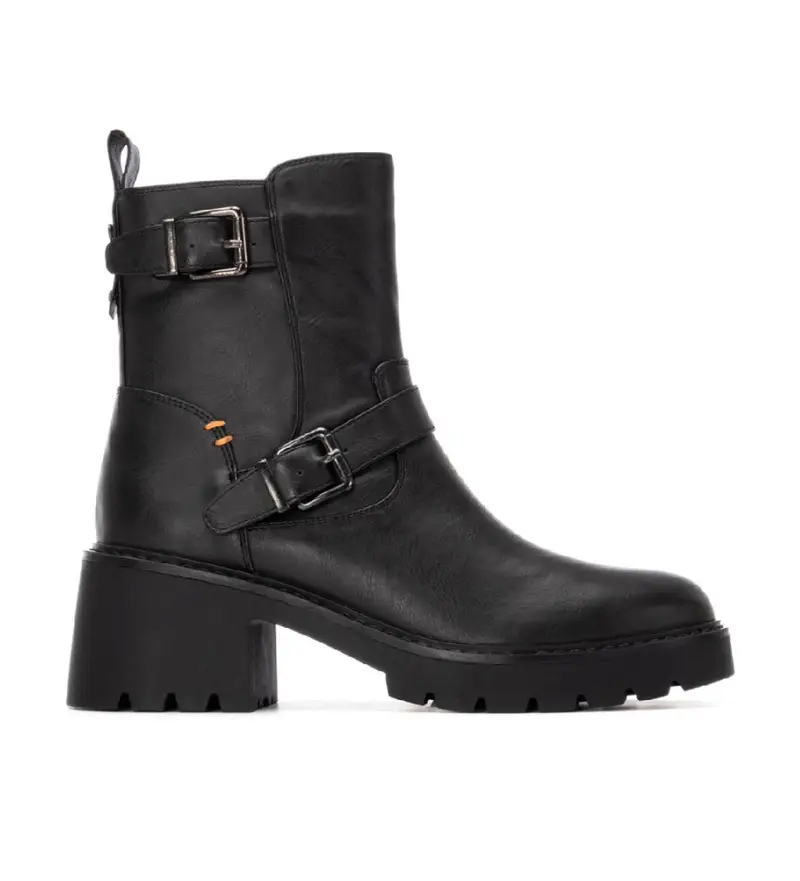 per donna. 17297301-NEGRO Stivaletti 172973 neri (37), Nero, 3 a 5cm, Cerniera, Casual