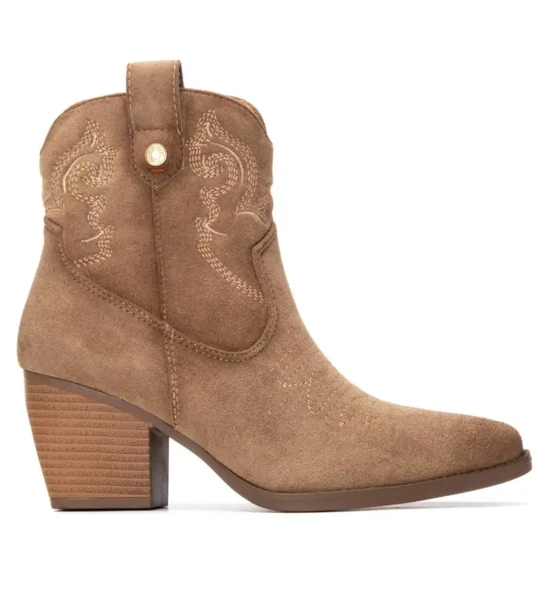 per donna. 17301402-BEIGE 173014 stivaletti beige (37), 3 a 5cm, Cerniera, Casual