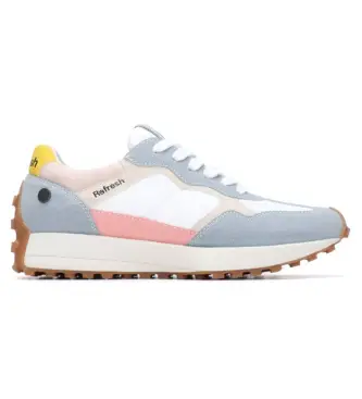 per donna 17503801-JEANS Sneakers 175038 blu (37), Tessuto, Basso, Stringhe, Casual