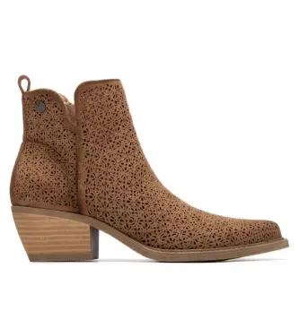 per donna 17504102-CAMEL Stivali 175041 marrone (37), 3 a 5cm, Cerniera, Casual