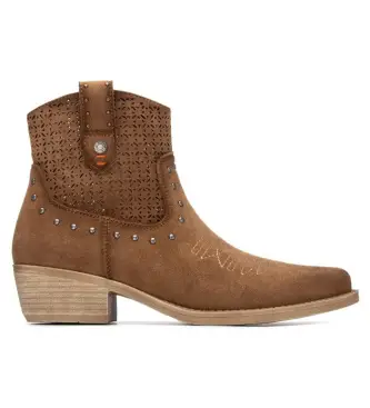 per donna 17504202-CAMEL Stivali 175042 marrone (37), 3 a 5cm, Cerniera, Casual