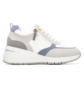 per donna 17505101-HIELO Sneakers 175051 bianche (37), Bianco, 3 a 5cm, Cerniera, Casual Pelle