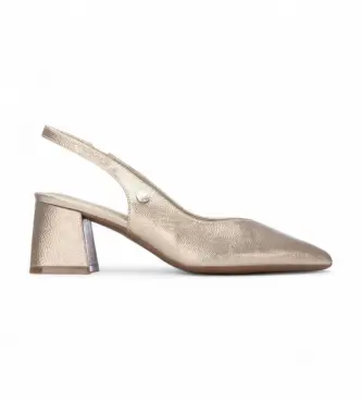 per donna 17507303-ORO Scarpe dorate 175073 (37), 3 a 5cm, Nessuno, Casual, Classico