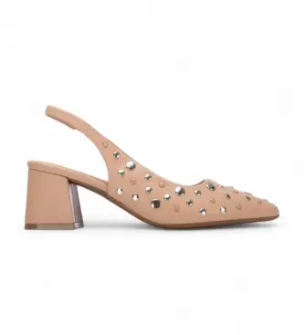 per donna 17509302-NUDE Scarpe 175093 nude (37), 3 a 5cm, Nessuno, Casual, Nudo Pelle