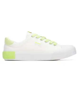 per donna 17511001-BLANCO Sneakers 175110 bianche (37), Bianco, Tessuto, Basso, Stringhe, Casual