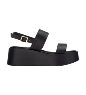 per donna 17512003-NEGRO Sandali 175120 neri (37), Nero, 3 a 5cm, Fibbia, Casual