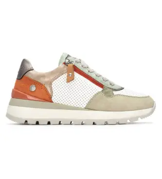 per donna 17512601-AQUA Sneakers 175126 verde (37), 1 a 3 cm, Cerniera, Casual