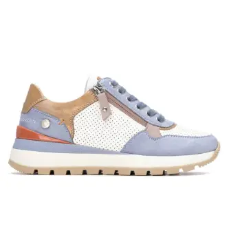 per donna 17512602-JEANS Sneakers 175126 blu (37), 1 a 3 cm, Cerniera, Casual