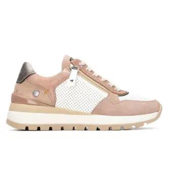 per donna 17512604-NUDE Sneakers beige 175126 (37), 1 a 3 cm, Cerniera, Casual