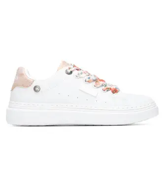 per donna 17522701-CORAL Sneakers 175227 bianche (37), Bianco, Basso, Stringhe, Casual Pelle
