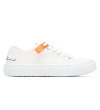per donna 17523204-BLANCO Sneakers 175232 bianche (37), Bianco, Tessuto, Basso, Stringhe, Casual